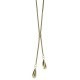 My-jewelry - D237c - Lovely necklace-trend yellow Gold 375/1000