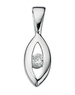 My-jewelry - D3548auk - Sterling silver zirconium in necklace