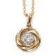 My-jewelry - D2005 - Collar trend diamond Gold 375/1000