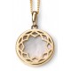 My-jewelry - D2023 - Pretty necklace mother of pearl in Gold 375/1000