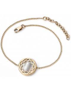 My-jewelry - D428e - trend Bracelet mother-of-pearl Gold 375/1000