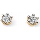 My-jewelry - D955 - earring diamond Gold 375/1000
