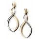 My-jewelry - D2015 - earring trend in Gold and white Gold 375/1000