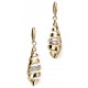 My-jewelry - D2018d - earring trend diamond Gold 375/1000