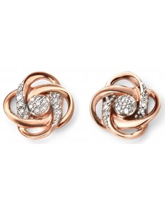 My-jewelry - D2064uk - 9k diamond rose Gold earring