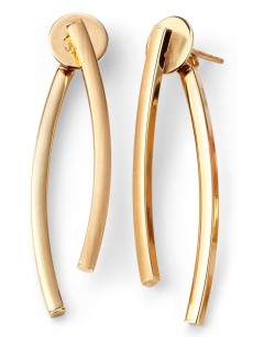My-jewelry - D2069 - earring trend in Gold 375/1000