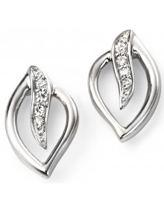 My-jewelry - D2077uk - 9k diamond white Gold earring