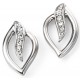 My-jewelry - D2077 - earring diamond white Gold 375/1000