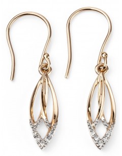 My-jewelry - D2084uk - 9k diamond Gold earring