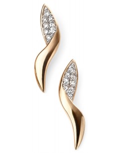 My-jewelry - D2093uk - 9k diamond Gold earring
