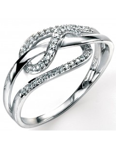 My-jewelry - D288uk - 9k diamond 0,12 carat gold ring