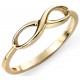 My-jewelry - D464c - Ring infinity Gold 375/1000