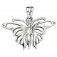 Butterfly necklace in 925/1000 silver