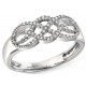 My-jewelry - D486c - Diamond Ring in white Gold 375/1000