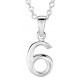 My-jewelry - DC6 - Collar number brings good luck in 925/1000 silver