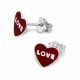 My-jewelry - H961 - earring Love in 925/1000 silver