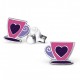 My-jewelry - H21007 - earring lovely cup in 925/1000 silver