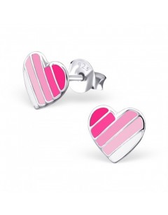 My-jewelry - H21711uk - Sterling silver heart rose earring