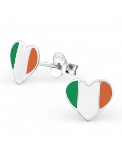 My-jewelry - H23048 - earring heart of Ireland, in 925/1000 silver