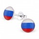 My-jewelry - H24436 - earring in the colors of Russia in 925/1000 silver