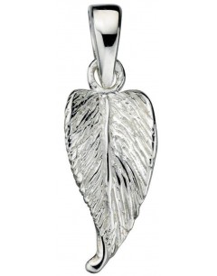 Necklace leaf in 925/1000 silver