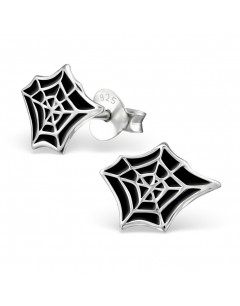 My-jewelry - H13277 - earring spider web in 925/1000 silver