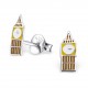 My-jewelry - H22220 - earring Big Ben in 925/1000 silver