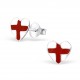 My-jewelry - H21907 - earring flag of England in 925/1000 silver