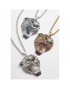 My-jewelry - H1821 - Collar tiger in stainless steel