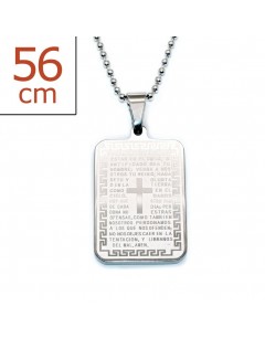 My-jewelry - H649 - Necklace religious stainless steel