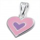 my-jewelry - H1023 - Necklace heart in 925/1000 silver