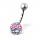 My-jewelry - H2596 - Nice piercing in stainless steel