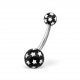 My-jewelry - H6631 - Nice piercing in stainless steel