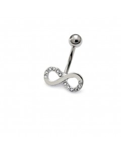 My-jewelry - H30457uk - stainless steel pretty infinity piercing