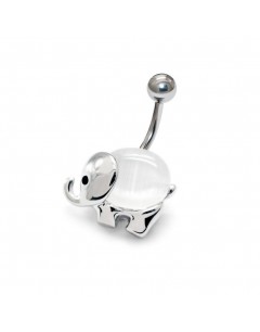 My-jewelry - H30473uk - stainless steel pretty elephant piercing