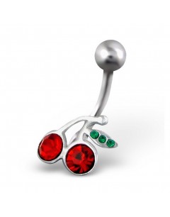 My-jewelry - H2478uk - stainless steel pretty cherry piercing