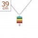 My-jewelry - H30924 - Collar rainbow in 925/1000 silver