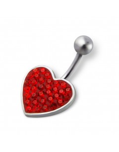 My-jewelry - H3351uk - stainless steel pretty heart piercing
