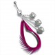 My-jewelry - H12855 - Nice piercing in stainless steel