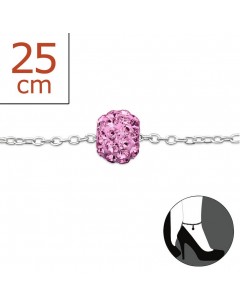 My-jewelry - H625zuk - Sterling silver Chain ankle
