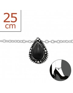 My-jewelry - H6450uk - Sterling silver Chain ankle