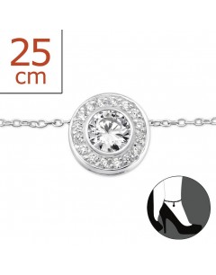 My-jewelry - H7013uk - Sterling silver Chain ankle