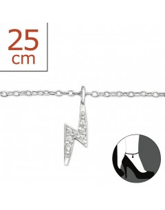 My-jewelry - H6547zuk - Sterling silver Chain ankle
