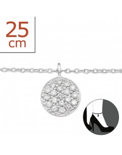 My-jewelry - H6946zuk - Sterling silver Chain ankle