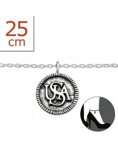 My-jewelry - H7185zuk - Sterling silver Chain ankle