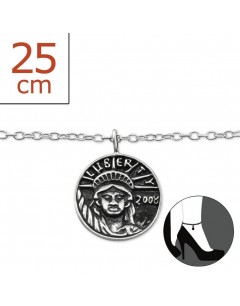 My-jewelry - H7194zuk - Sterling silver Chain ankle