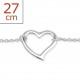 My-jewelry - H6125z - peg Chain in 925/1000 silver