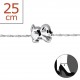 My-jewelry - H5804z - peg Chain in 925/1000 silver