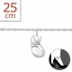 My-jewelry - H6326z - peg Chain in 925/1000 silver