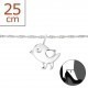 My-jewelry - H8274z - peg Chain in 925/1000 silver